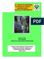 Buku Target Kompetensi Praktek Klinik Keperawatan Perioperatif
