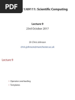 MATH49111/69111: Scientific Computing: 23rd October 2017