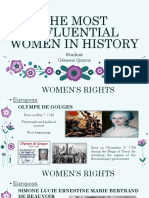 The Most Influental Women in History (New) 2