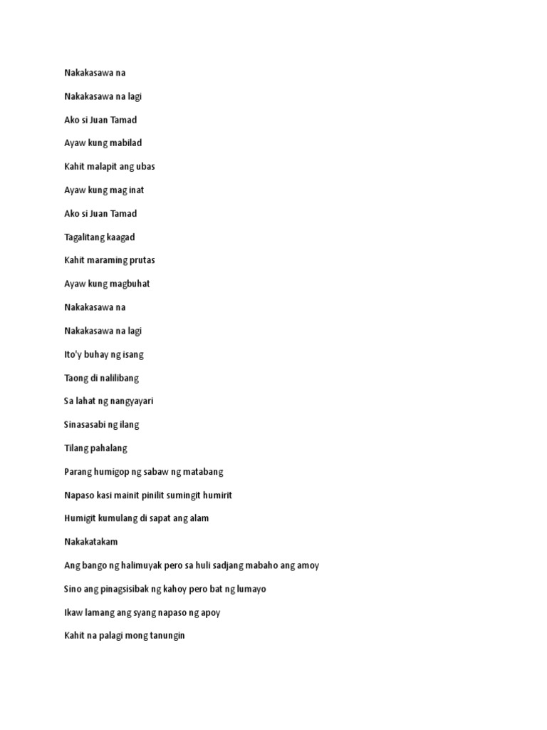 Gloc 9 Lyrics Lagi PDF