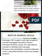 Bentuk Normal Kedua