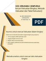 Analysis of Perfect Frame (Mekban)