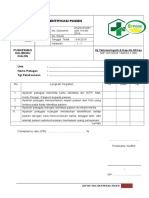 Daftar Tilik Identifikasi Pasien