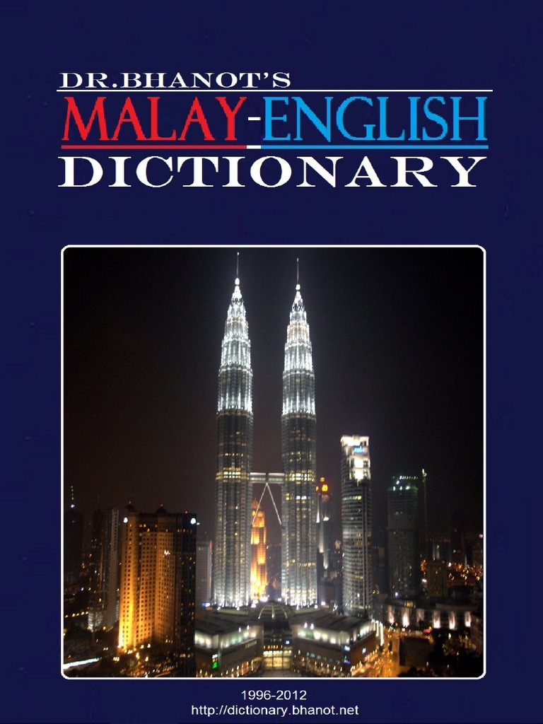 Bhanot Dr Malay English Dictionary