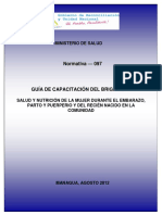 1.3 Guia Capacitacion Brigadista Materno Agosto 2012 PDF