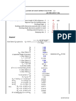 Basic Data:: Calculation of Gust Effect Factor