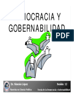 Teoria de La Democracia y Gobernabilidad