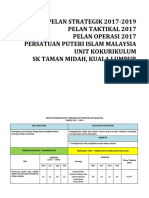 Pelan Strategik Unit Kokurikulum Kecil-Ppim