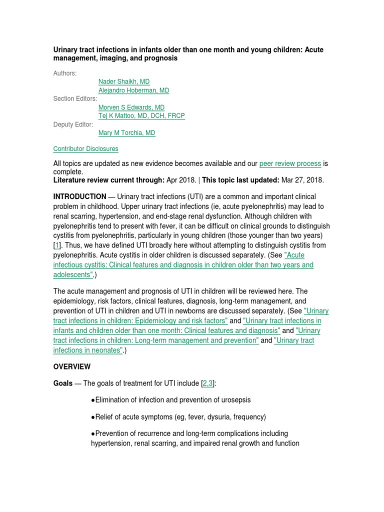 Sem 14 - Clase 74 - Itu Usmp 2018 | PDF | Urinary Tract Infection ...