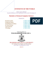 Seven Continents of The World: P.Srinivasulu