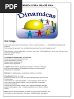 Dinâmicas Para Sala de Aula