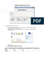 Aplikasi Input Data Siswa