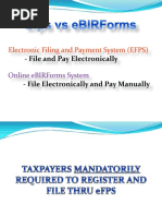 eBIRForms Guide: Filing Made Easy | PDF | Internet Explorer | Taxpayer