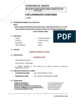 Informe de Liquidacion