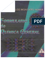 Formulario de Quimica General Montao