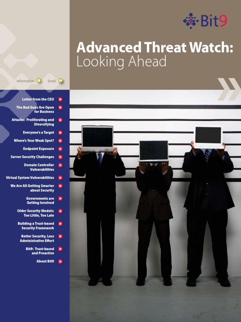 2 28313 Bit9 Advanced Threat Watchpdf | PDF | Payment Card Industry ...