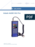 Manual de usuario Adash A4300 VA3 Pro