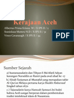 Kerajaan Aceh ( Selasa )