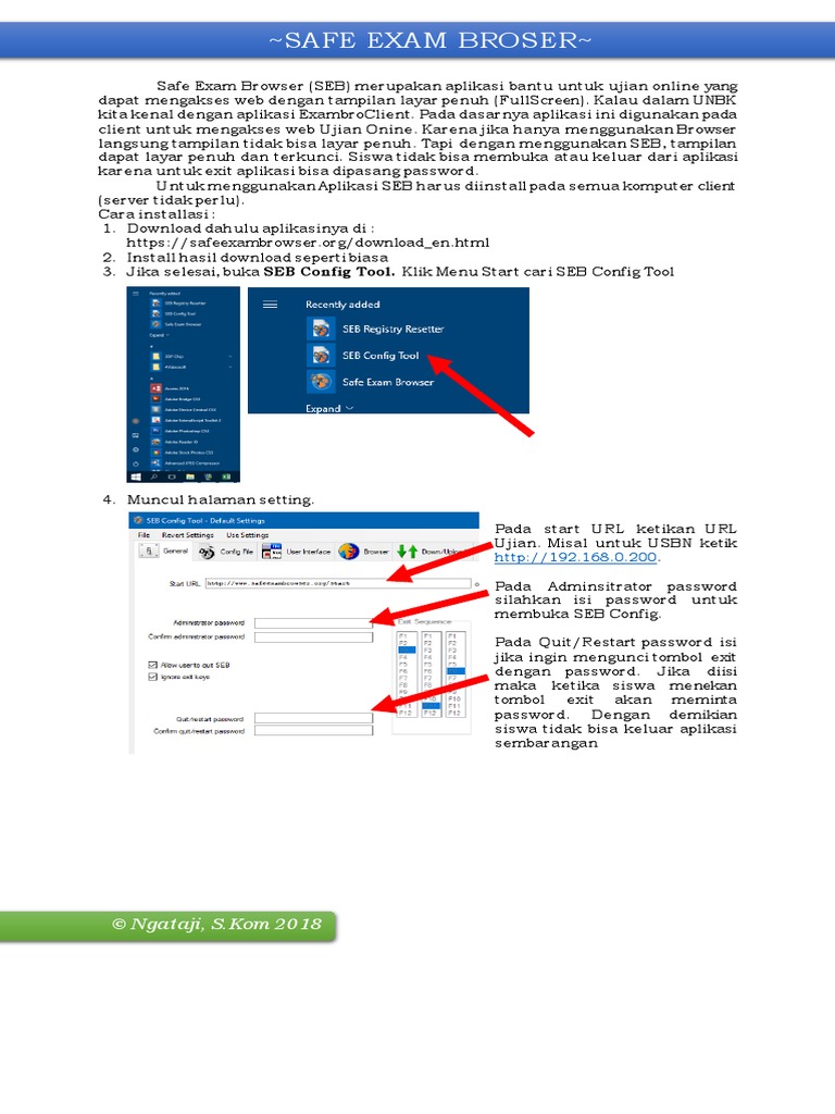 Safe Exam Browser | PDF | Karier & Perkembangan | Bisnis