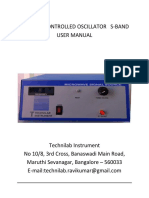 User Manual VCO