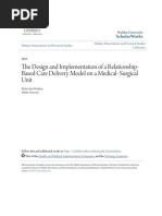 The Design and Implementation of a Relationship-Based Care Delive