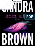 Kein Alibi - Roman (German Editi - Brown, Sandra