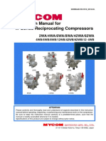 Instruction Manual For W-Series Reciprocating Compressors: 2WA/4WA/6WA/8WA/42WA/62WA
