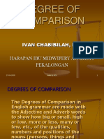 Degree of Comparison: Ivan Chabibilah, S.S