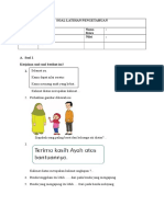 Soal Latihan Pengetahuan 4.4