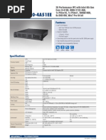 Advantech SYS 2U2320 4A51EE Datasheet