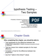 Pertemuan8 Twosamples Hypothesistest PDF