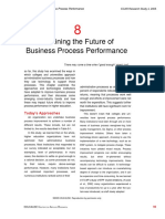Examining The Future of Business Process Performance: Today's Approaches