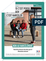 Non Au Harcèlement - Affiche