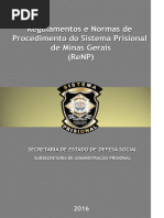 Regulamento e Normas de Procedimentos do Sistema Prisional