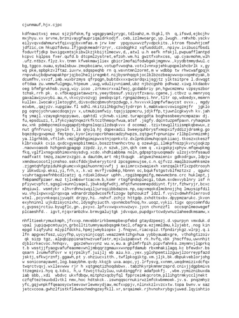 Cjunmauf, HJX CJPC | PDF