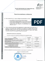 Nota Informativa Fase de Ensenanza A Distancia