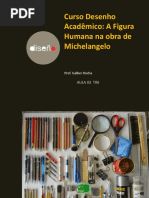 Anatomia No Desenho de Michelangelo-Desenho Acadêmico Figura Humana-Galber Rocha