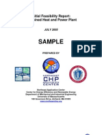 Sample CHP Feasibility Study 080405