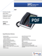 Telefono Base SPCTelecom 3803