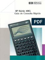HP Série 48G: Guia de Consulta Rápida