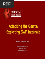 Exploiting SAP - CYBSEC