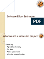 5. Lecture Chapt 5 Effort Estimation