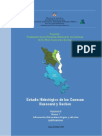 Estudio Hidrologico Cuencas Huancane y Suches - Anexo Final - 2010