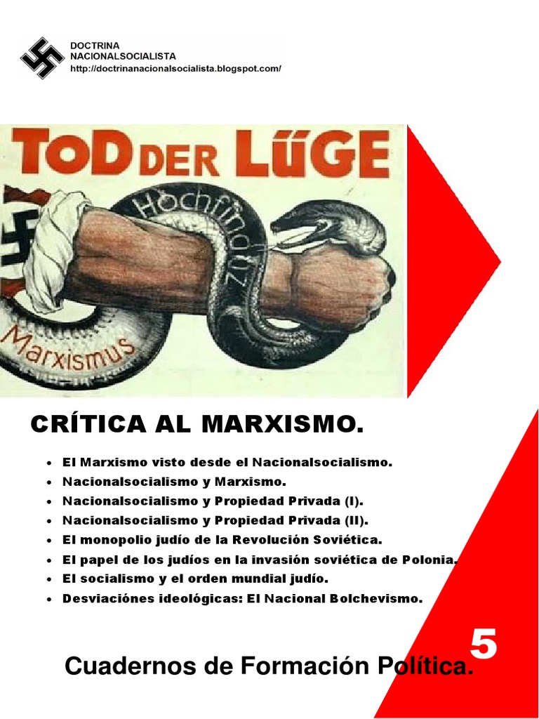 Crítica Al Marxismo PDF marxismo Alemania nazi