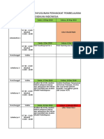 Jadwal Lokakarya PPG 3t - SH