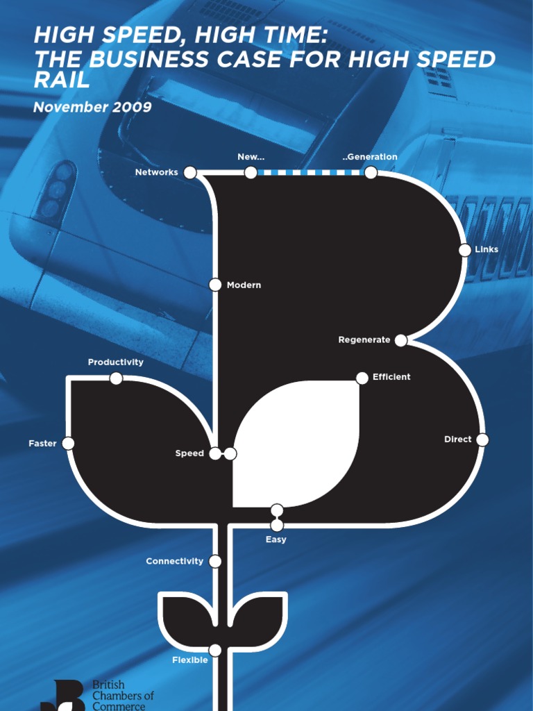 Business Case for High Speed Rail | PDF | High Speed Rail | Rail Transport