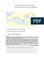 Ficha de Preparação para A Ficha de Avaliação Civilização Grega PDF