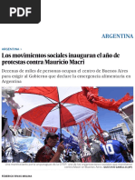 Argentina_ Los Movimientos Sociales Inauguran El Año de Protestas Contra Mauricio Macri _ Argentina _ EL PAÍS