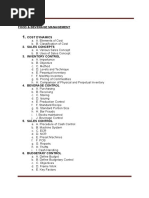 F B Management Notes 6th Semester IHM