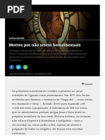 Mortos Por Na o Serem Homossexuais